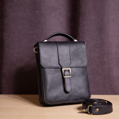 کیف دوشی چرم هوژا