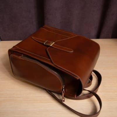 کوله پشتی چرم زنانه آواکس
